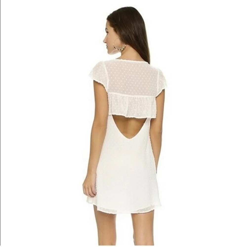 FOR LOVE AND LEMONS California Pearl‎ Mini Dress Brand New Size Large